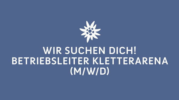 Betriebsleiter Kletterarena / Wir suchen dich / DAV Heilbronn | © DAV Heilbronn
