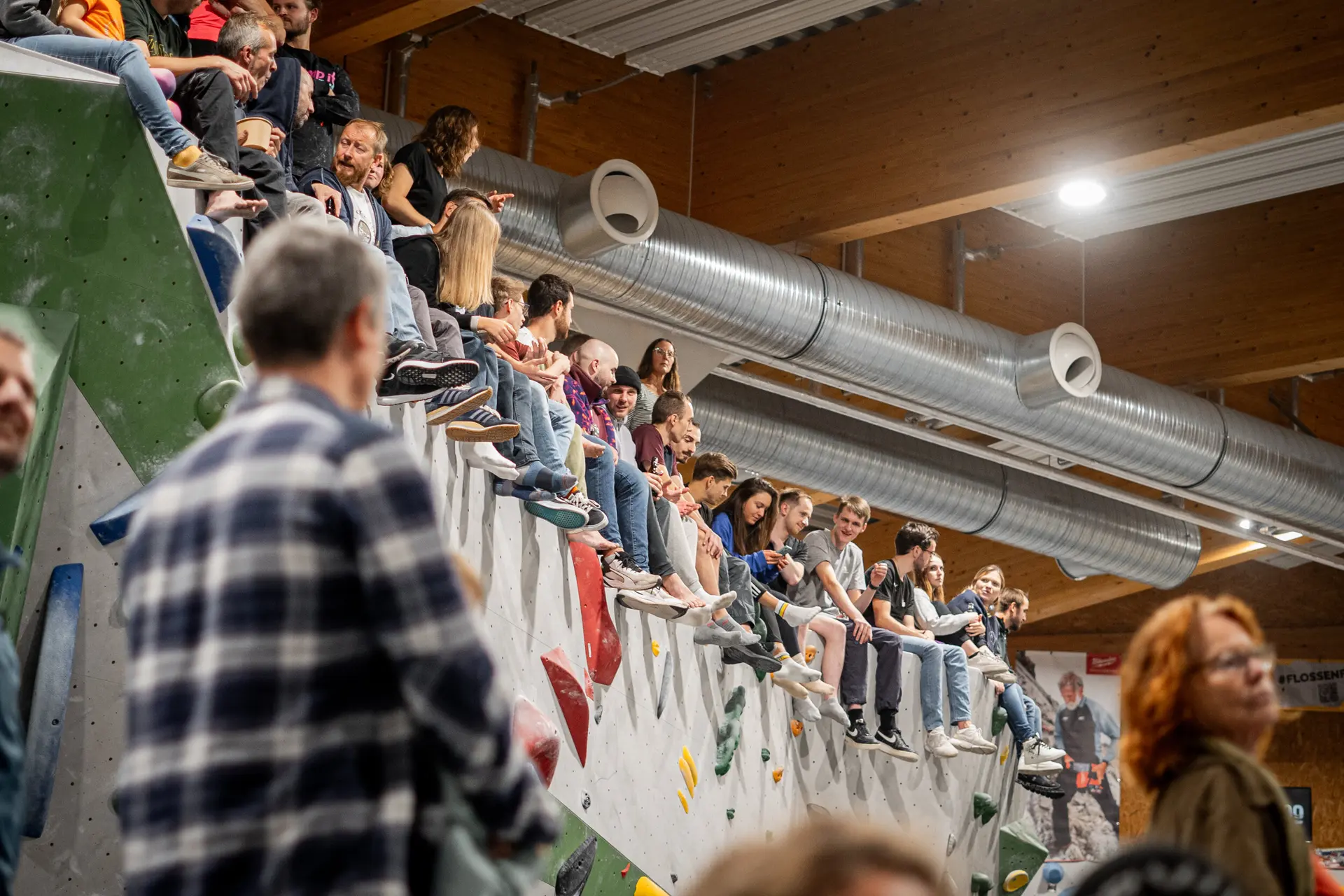 Community der Kletterarena | © Normen Stoll