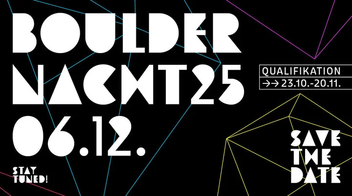 Bouldernachtwerbung  | © diekletterarena