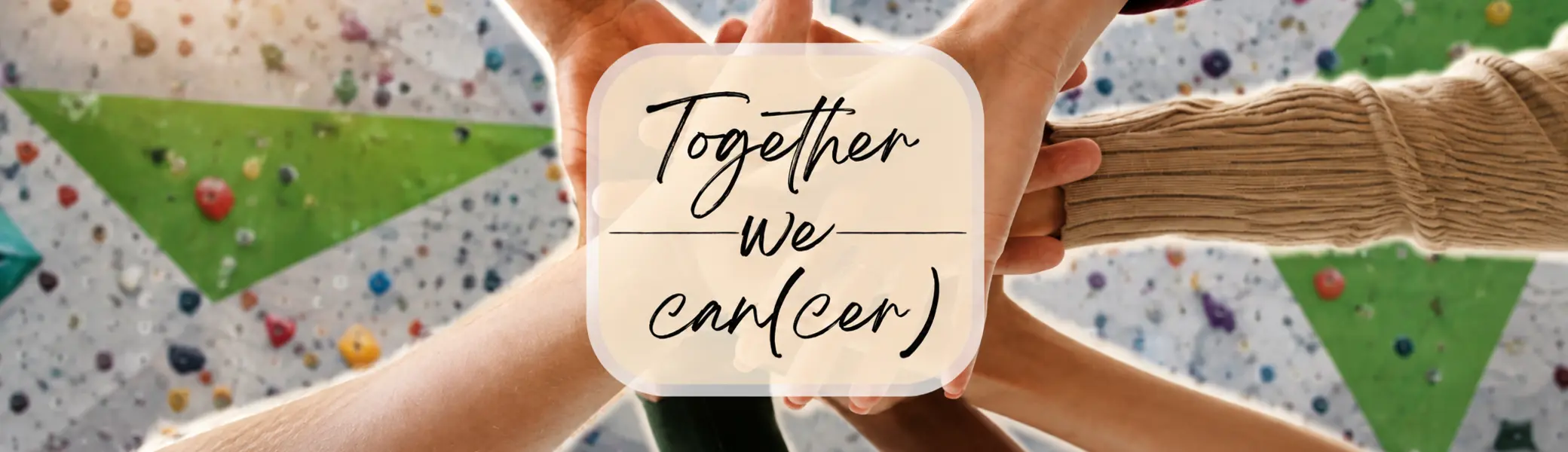 Krebsklettergruppe Together we can(cer) | © Canva