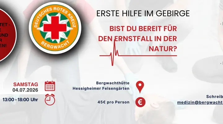 ErsteHilfeImGebirge | © DeutschesRotesKreuzBergwacht