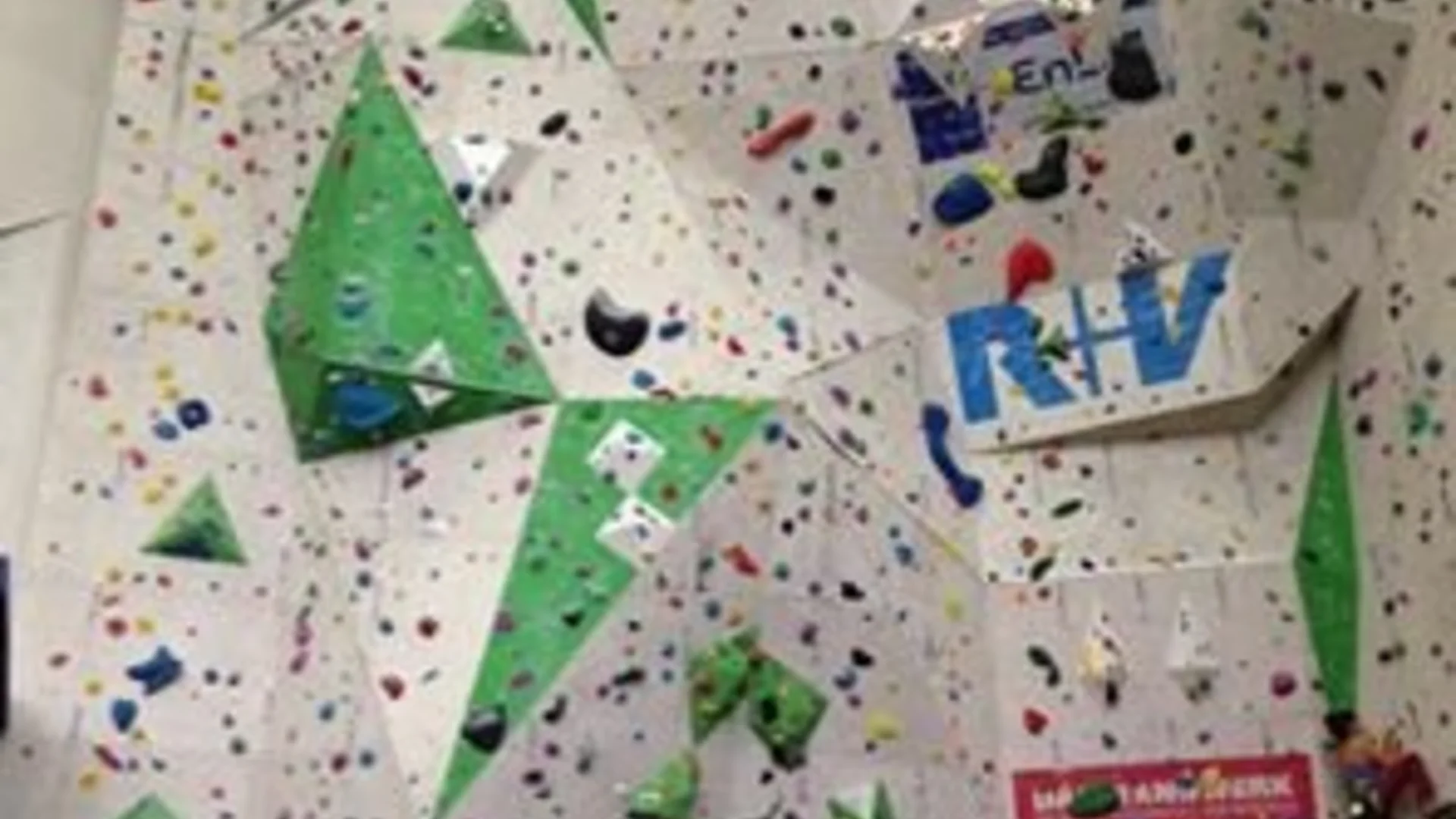 Ansicht der Wettkampfwand | © Wettkampfwand diekletterarena | © Wettkampfwand