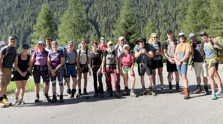 Gruppenbild der Hochtourengruppe des DAV Heilbronn | © DAV Heilbronn