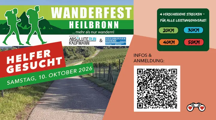 DAV Heilbronn Helferaufruf für Heilbronner Wanderfest 2026 | © DAV Heilbronn